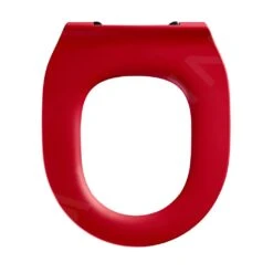 Ideal Standard Contour 21 - Kinder Toiletbril 7-11 Jaar, Zonder Deksel, Rood S4545GQ