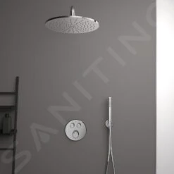 Ideal Standard CeraTherm Navigo - Inbouwthermostaat, Opbouwdeel, 2 Gebruikers, Silver Storm A7296GN -Ideal Standard Verkoopwinkel cc3ba2d7758ed61093f86fec