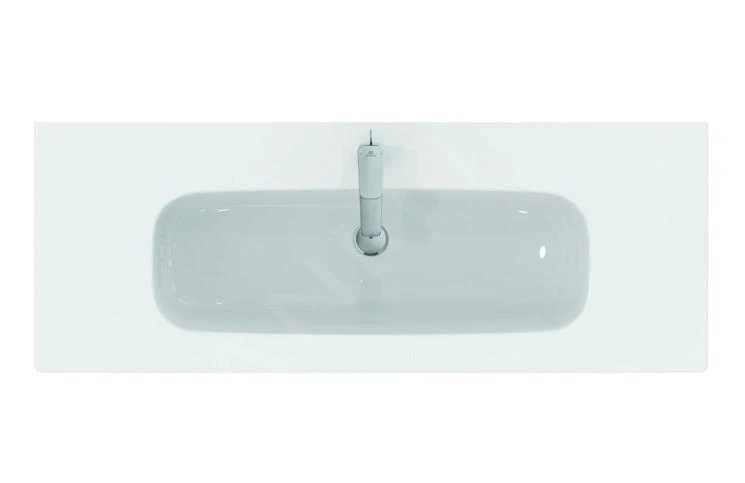 Ideal Standard I.Life A - Wastafel 1240x460 Mm, Met Overloop, Kraangat, Wit T462201 6 Ideal Standard I.Life A - Wastafel 1240x460 Mm, Met Overloop, Kraangat, Wit T462201 - Afbeelding 6