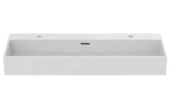 Ideal Standard Extra - Dubbele Wastafel 1000x450 Mm, Met Overloop, Met Kraangat, Wit T390201 -Ideal Standard Verkoopwinkel d0fcebcd756948ea2e4598a7