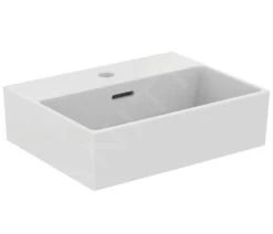 Ideal Standard Extra - Opzetfontein 450x350 Mm, Met Overloop, Met Kraangat, Wit T391701