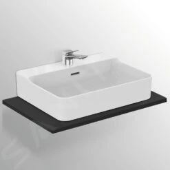 Ideal Standard Conca Ceram - Opbouw Wastafel 600x450 Mm, Met Overloop, Met Kraangat, Wit T381801 -Ideal Standard Verkoopwinkel db186fed235a2e19bd408f26