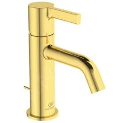Ideal Standard Joy - Wastafelkraan Met Waste, Brushed Gold BC775A2