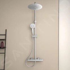 Ideal Standard CeraTherm - Doucheset Met Thermostaat, Diameter 250 Mm, 3jets, Chroom A7565AA -Ideal Standard Verkoopwinkel e1a17fee8cd88a93baef0273