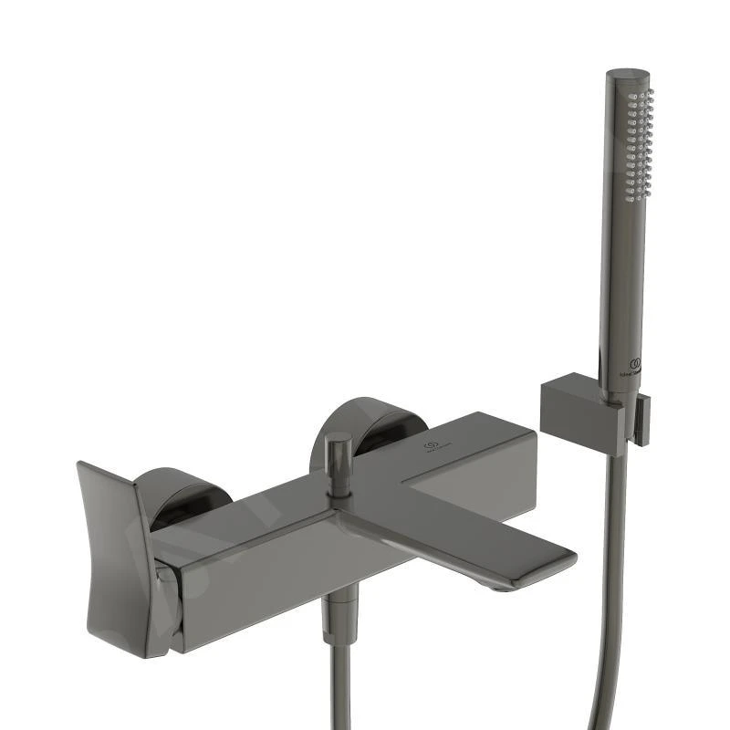 Ideal Standard Conca Tap - Badkraan Met Accessoires, Magnetic Grey BC763A5 1 Ideal Standard Conca Tap - Badkraan Met Accessoires, Magnetic Grey BC763A5