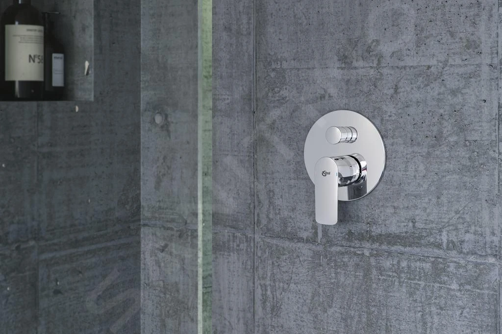 Ideal Standard Connect Air - Inbouw Badkraan, Voor 2 Functies, Magnetic Grey A7035A5 3 Ideal Standard Connect Air - Inbouw Badkraan, Voor 2 Functies, Magnetic Grey A7035A5 - Afbeelding 3