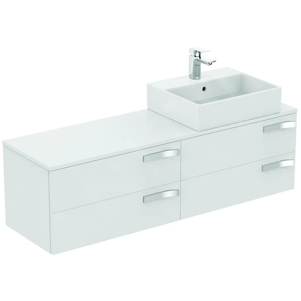 Ideal Standard Strada - Wastafel 500x420x145 Mm, Met Overloop, Kraangat, Met Ideal Plus, Wit K0777MA 4 Ideal Standard Strada - Wastafel 500x420x145 Mm, Met Overloop, Kraangat, Met Ideal Plus, Wit K0777MA - Afbeelding 4