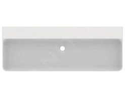 Ideal Standard Conca Ceram - Dubbele Wastafel 1200x450 Mm, Met Overloop, Zonder Kraangat, Wit T380501 -Ideal Standard Verkoopwinkel e8625a0006e4a7c138ce543f