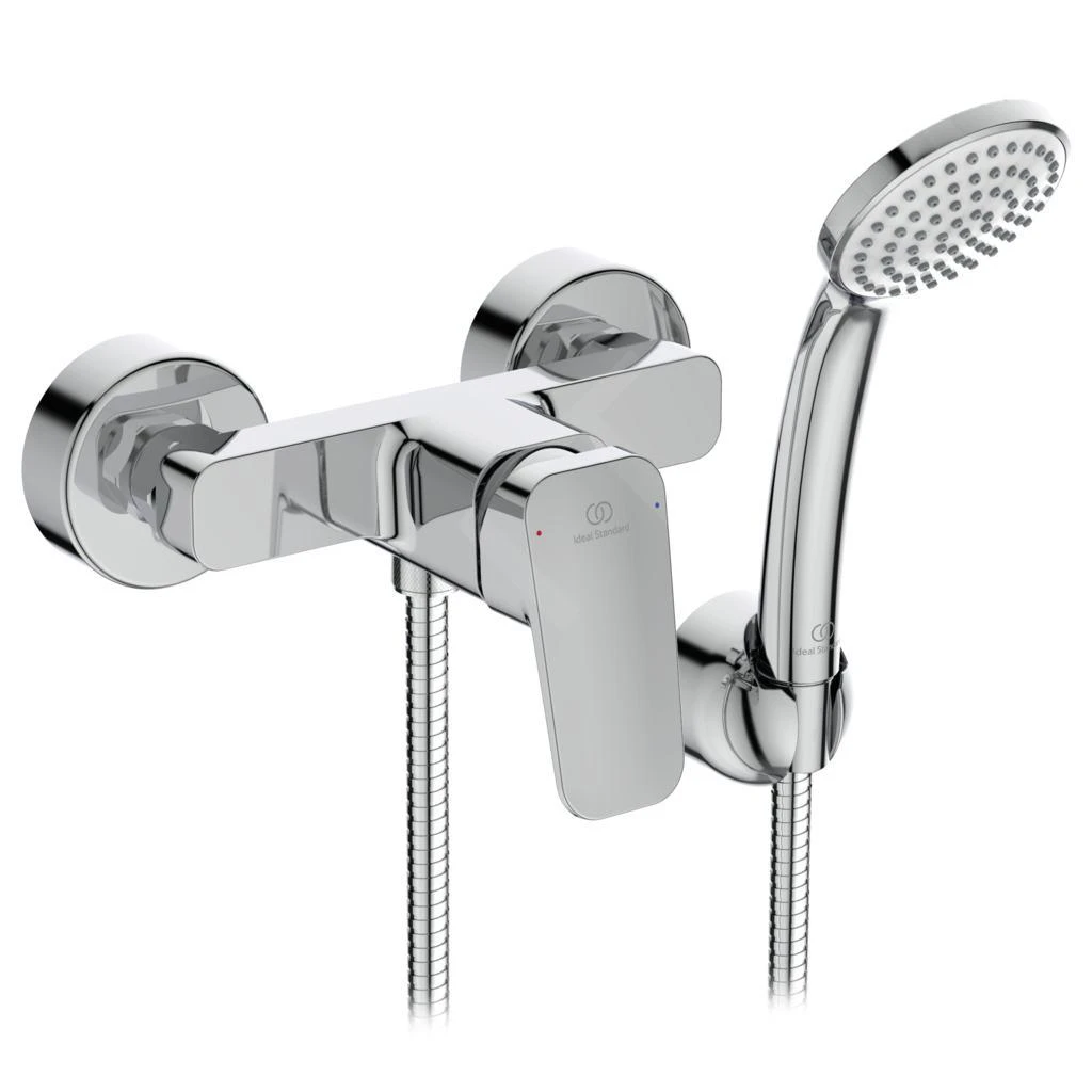 Ideal Standard CeraPlan - Doucheset Incl. Douchekraan, Chroom BD251AA 1 Ideal Standard CeraPlan - Doucheset Incl. Douchekraan, Chroom BD251AA