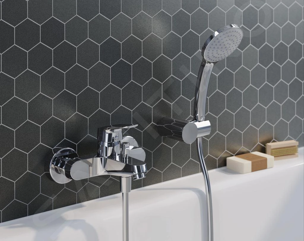 Ideal Standard CeraFlex - Badkraan Met Accessoires, Chroom B1722AA 3 Ideal Standard CeraFlex - Badkraan Met Accessoires, Chroom B1722AA - Afbeelding 3