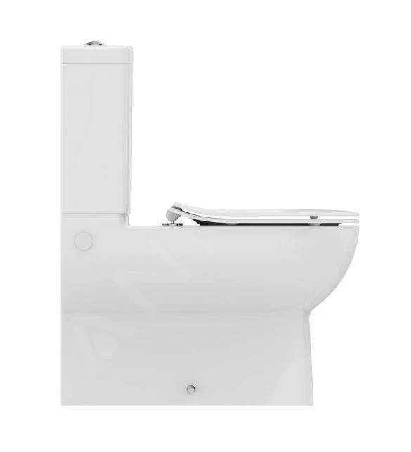 Ideal Standard Eurovit - Duobloktoilet Met Wc Zitting, Wit T443501 6 Ideal Standard Eurovit - Duobloktoilet Met Wc Zitting, Wit T443501 - Afbeelding 6