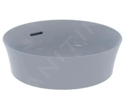 Ideal Standard Ipalyss - Opbouw Wastafel, Diameter 400 Mm, Met Overloop, Powder E1413X8