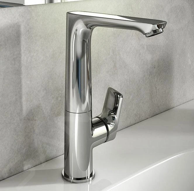 Ideal Standard Connect Air - Wastafelkraan Slim Met Draaibare Uitloop En Waste, Chroom A7020AA 5 Ideal Standard Connect Air - Wastafelkraan Slim Met Draaibare Uitloop En Waste, Chroom A7020AA - Afbeelding 5