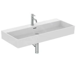 Ideal Standard Extra - Wastafel 1000x450 Mm, Met Overloop, Met Kraangat, Wit T373001 9 Ideal Standard Extra - Wastafel 1000x450 Mm, Met Overloop, Met Kraangat, Wit T373001 -Ideal Standard Verkoopwinkel fc806723c7274e8fcbf2625d