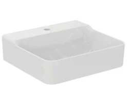 Ideal Standard Conca Ceram - Opbouw Wastafel 500x450 Mm, Zonder Overloop, Met Kraangat, Wit T381501