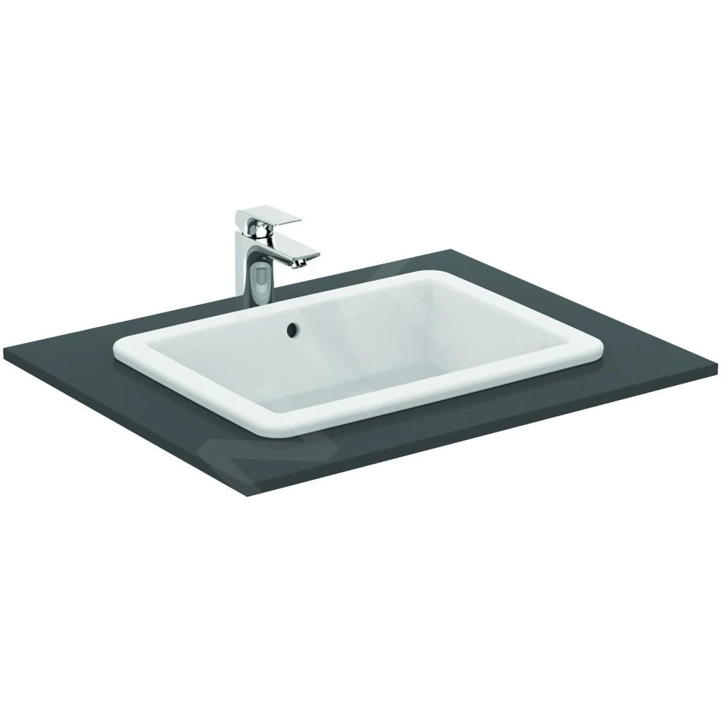 Ideal Standard Strada - Wastafel 595x440x180 Mm, Met Ideal Plus, Wit K0780MA 4 Ideal Standard Strada - Wastafel 595x440x180 Mm, Met Ideal Plus, Wit K0780MA - Afbeelding 4